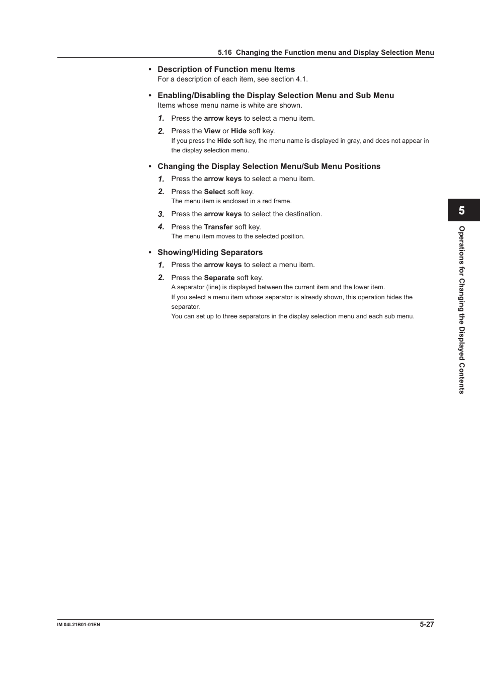 Yokogawa Value Series FX1000 User Manual | Page 168 / 327