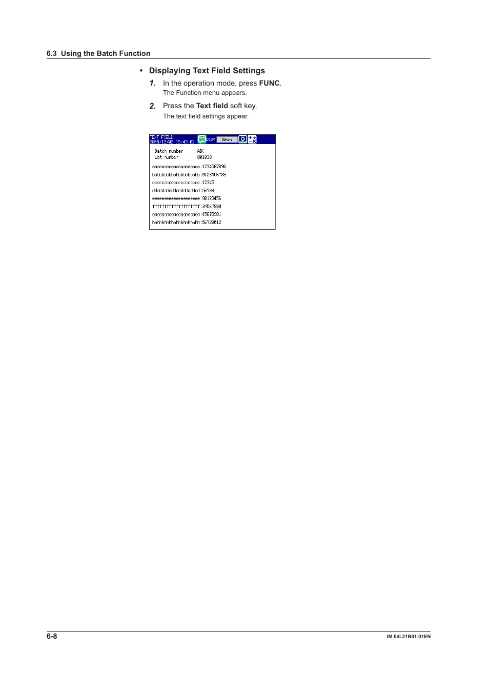 Yokogawa Value Series FX1000 User Manual | Page 177 / 327