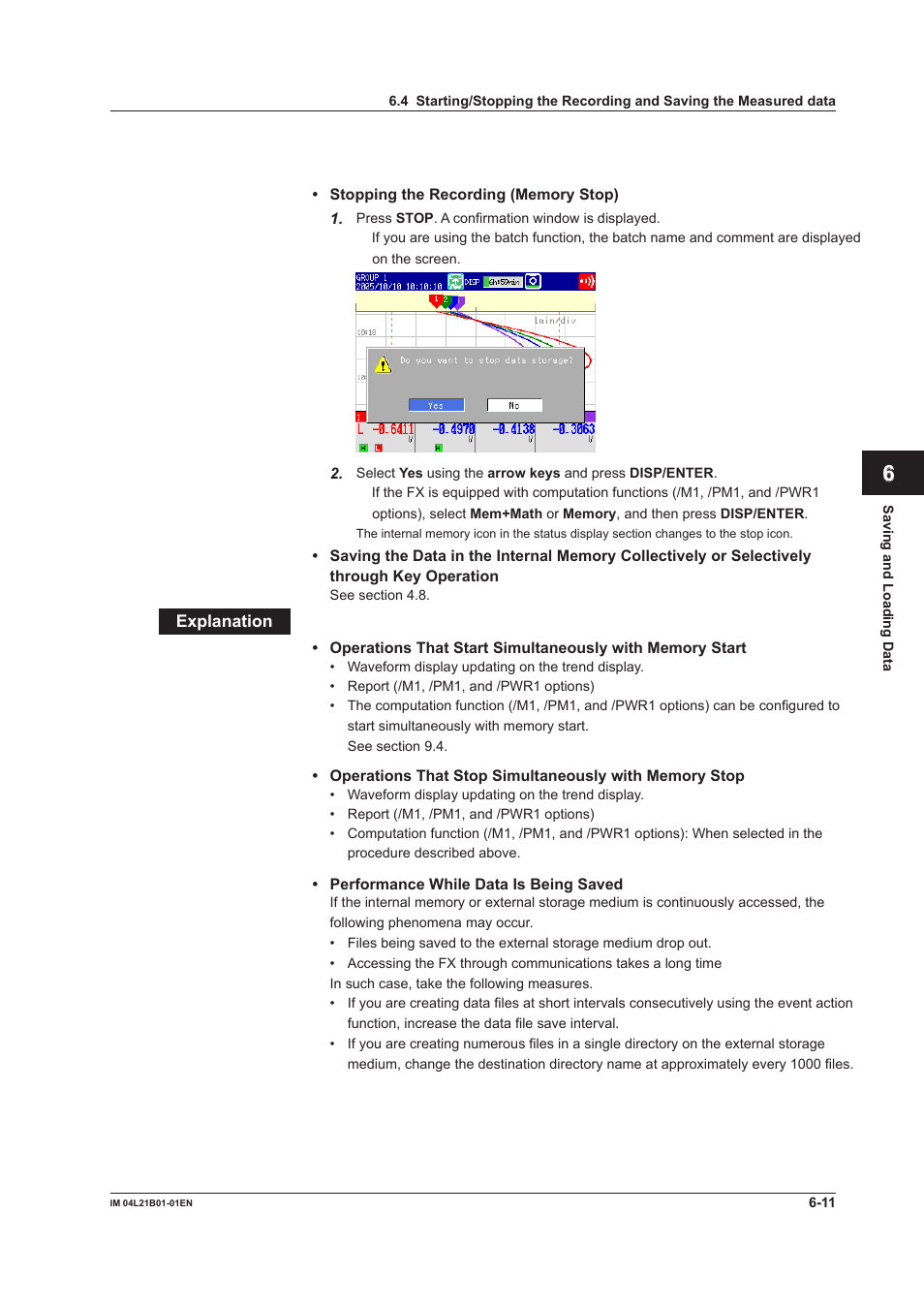 Yokogawa Value Series FX1000 User Manual | Page 180 / 327