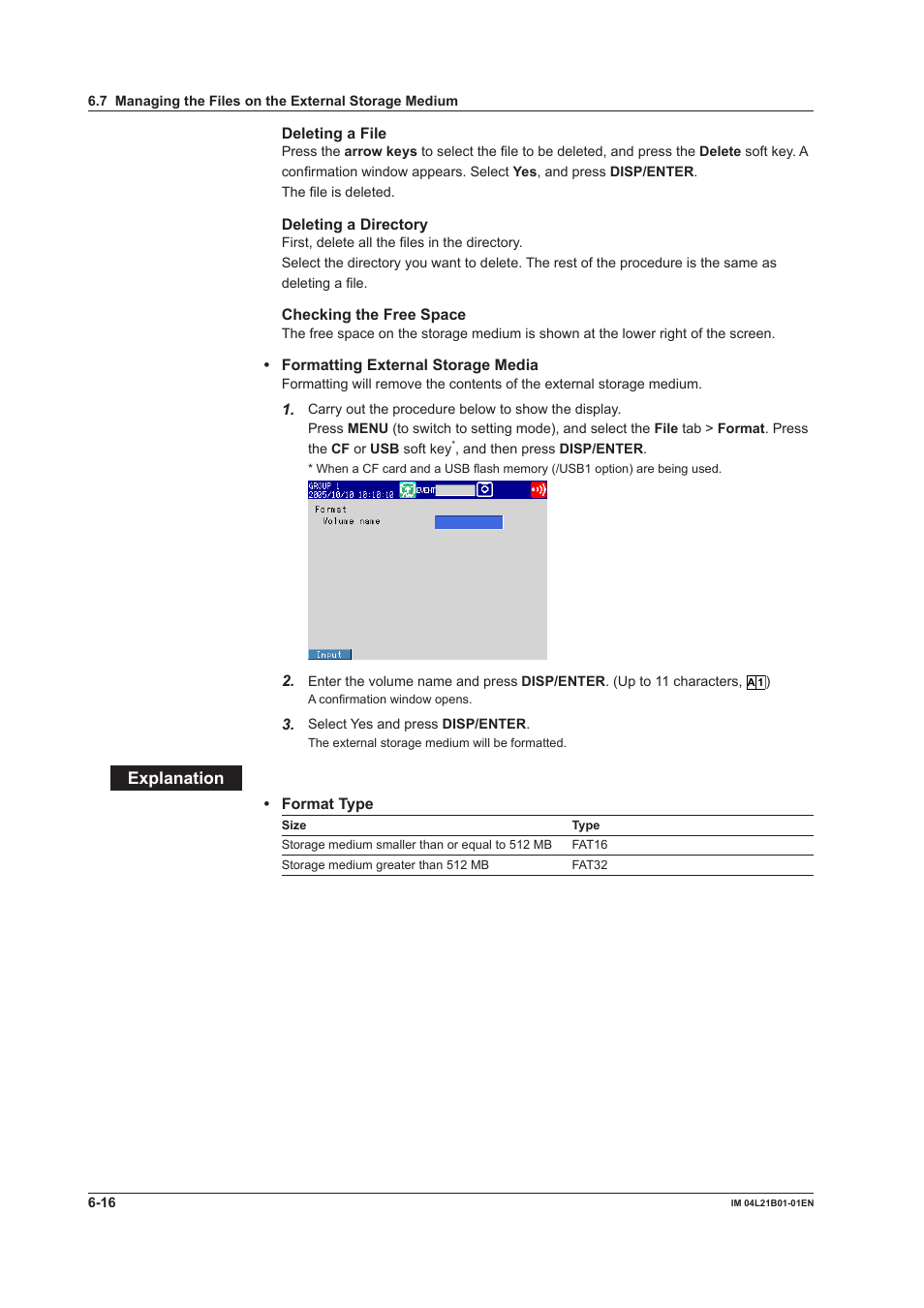 Yokogawa Value Series FX1000 User Manual | Page 185 / 327