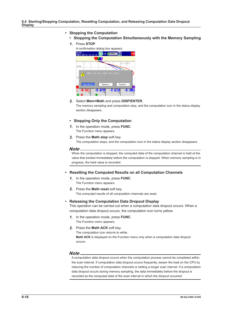 Yokogawa Value Series FX1000 User Manual | Page 221 / 327