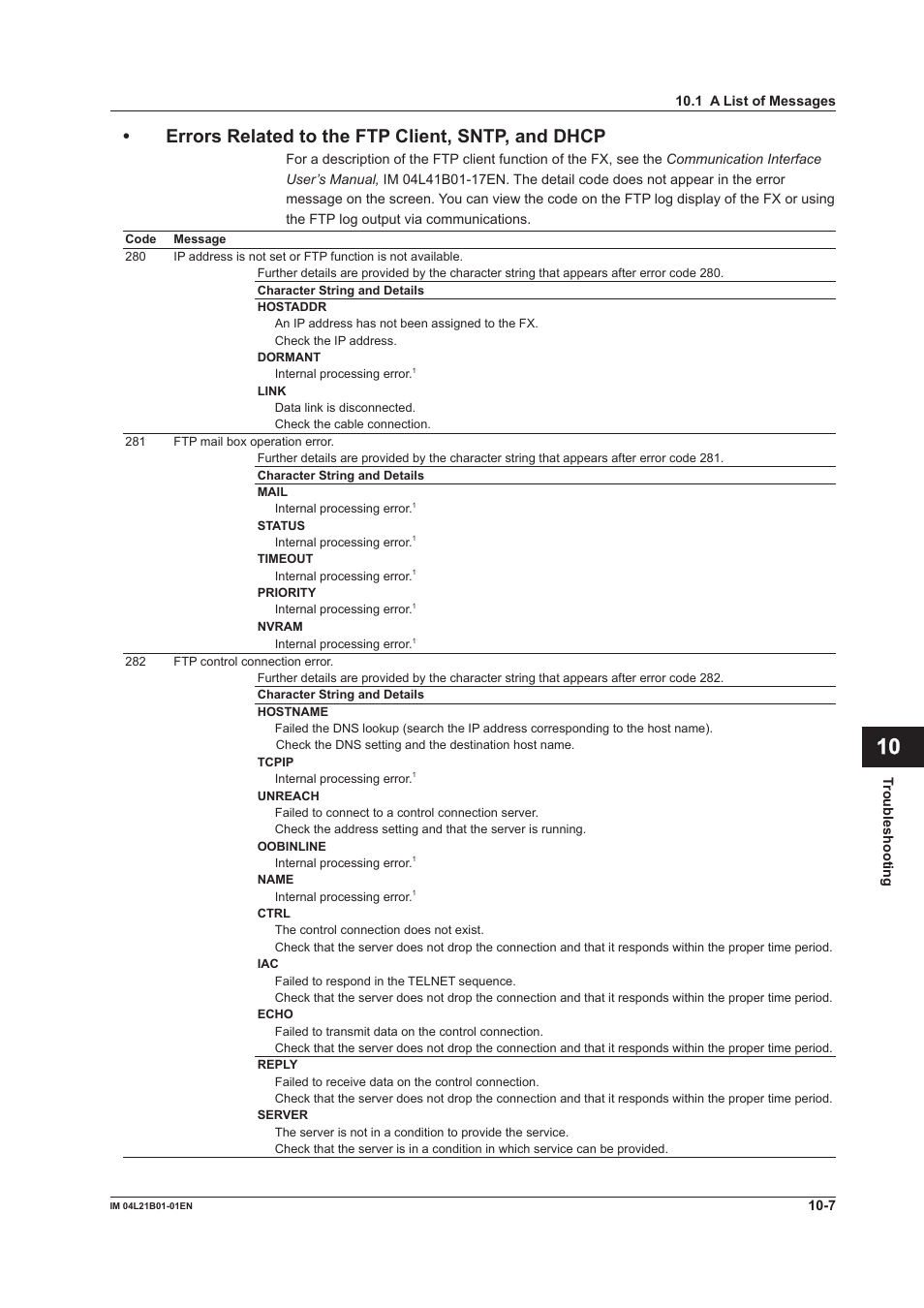 Yokogawa Value Series FX1000 User Manual | Page 232 / 327