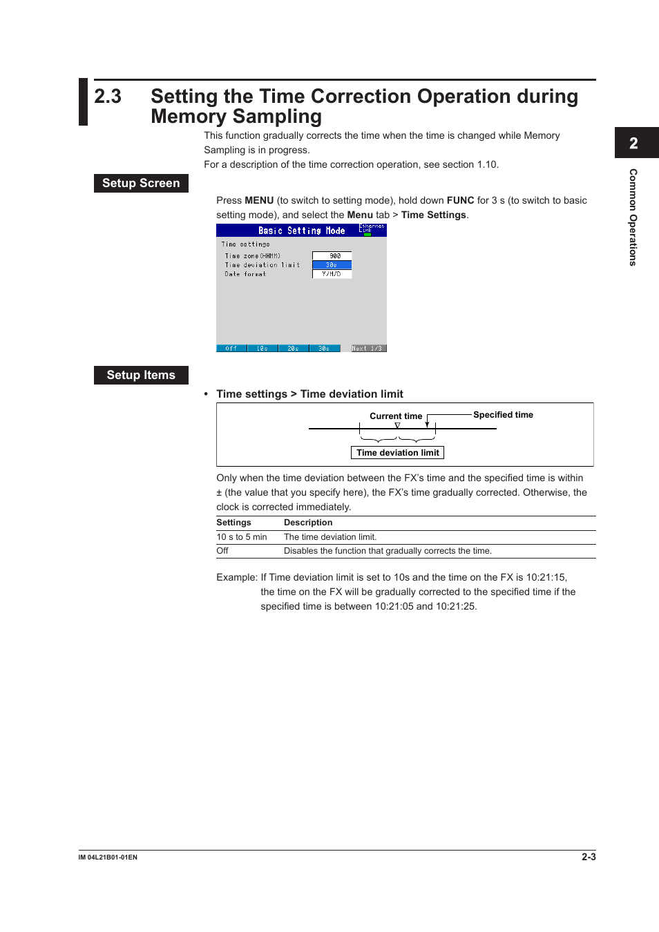 Yokogawa Value Series FX1000 User Manual | Page 62 / 327