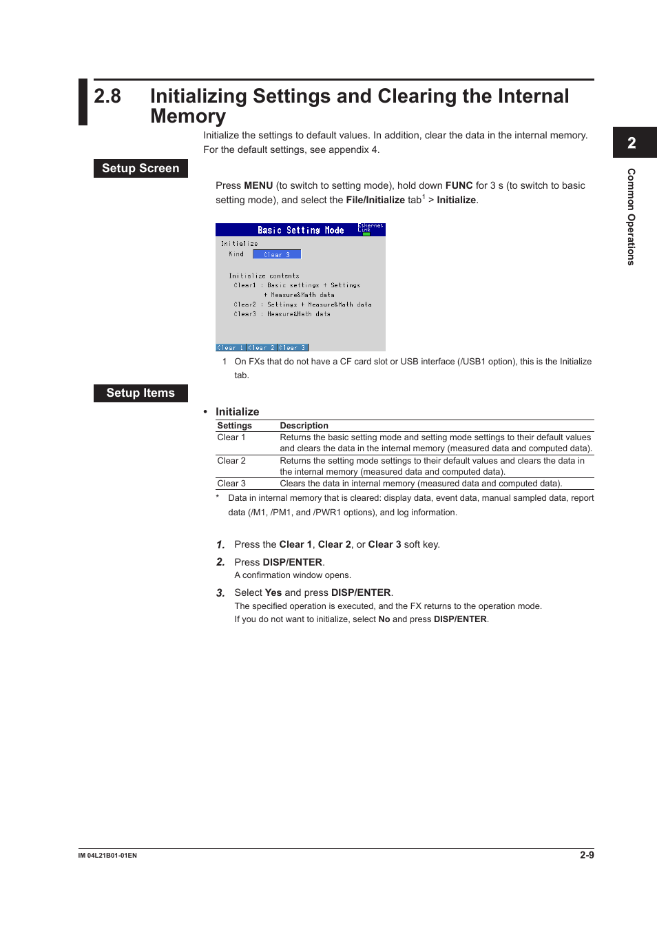 Yokogawa Value Series FX1000 User Manual | Page 68 / 327