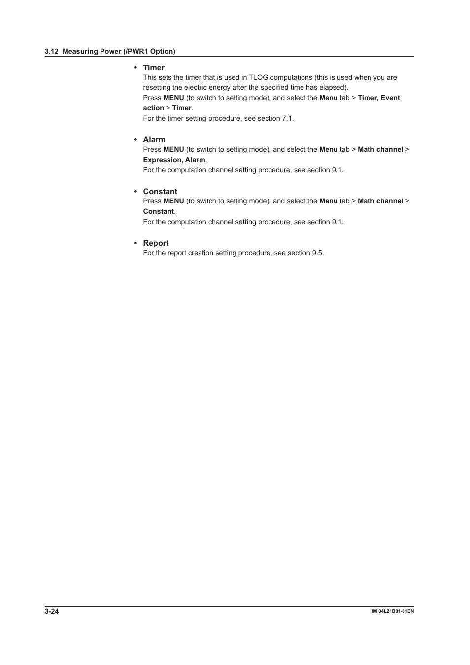 Yokogawa Value Series FX1000 User Manual | Page 97 / 327