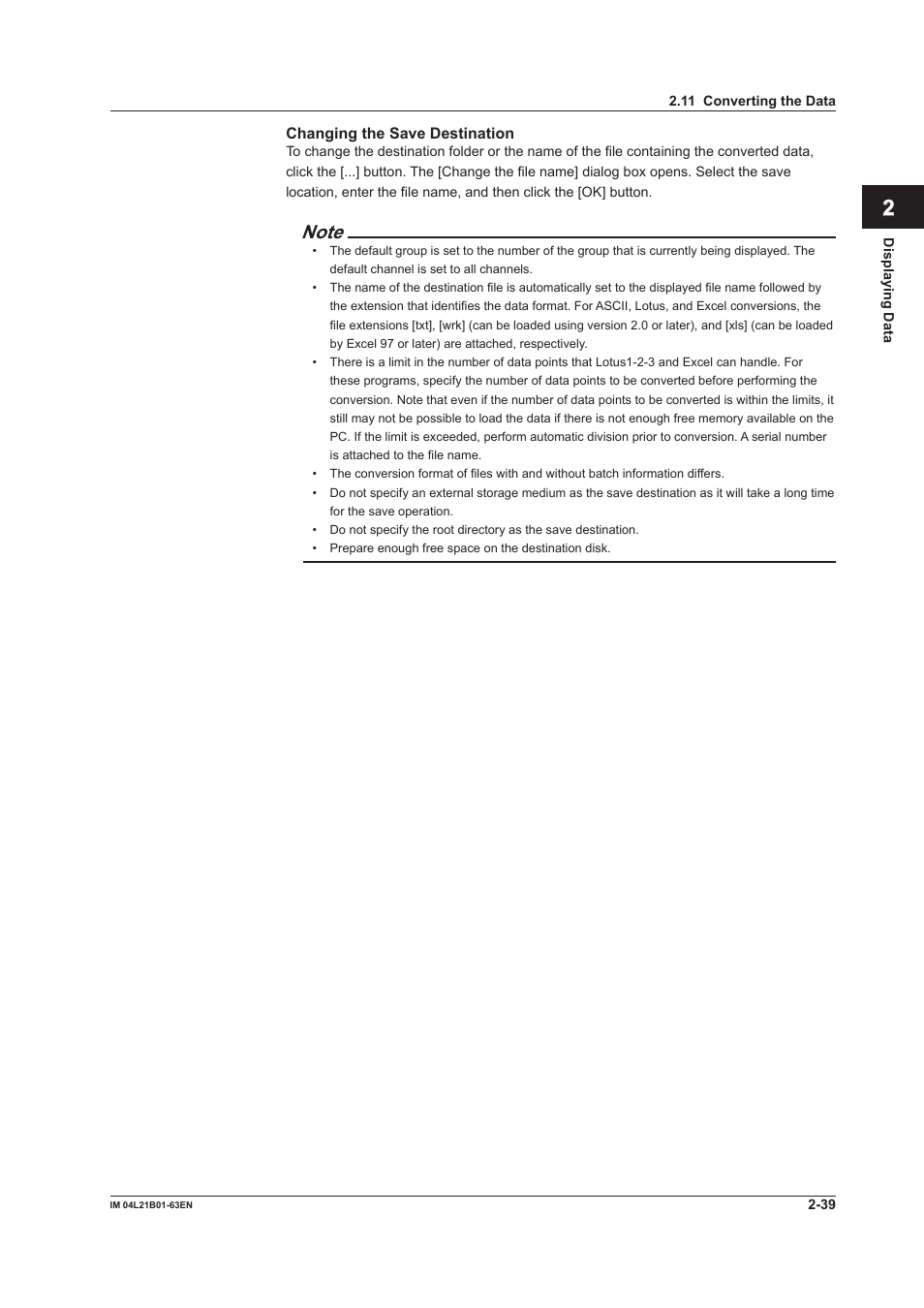 Index | Yokogawa Value Series FX1000 User Manual | Page 48 / 57