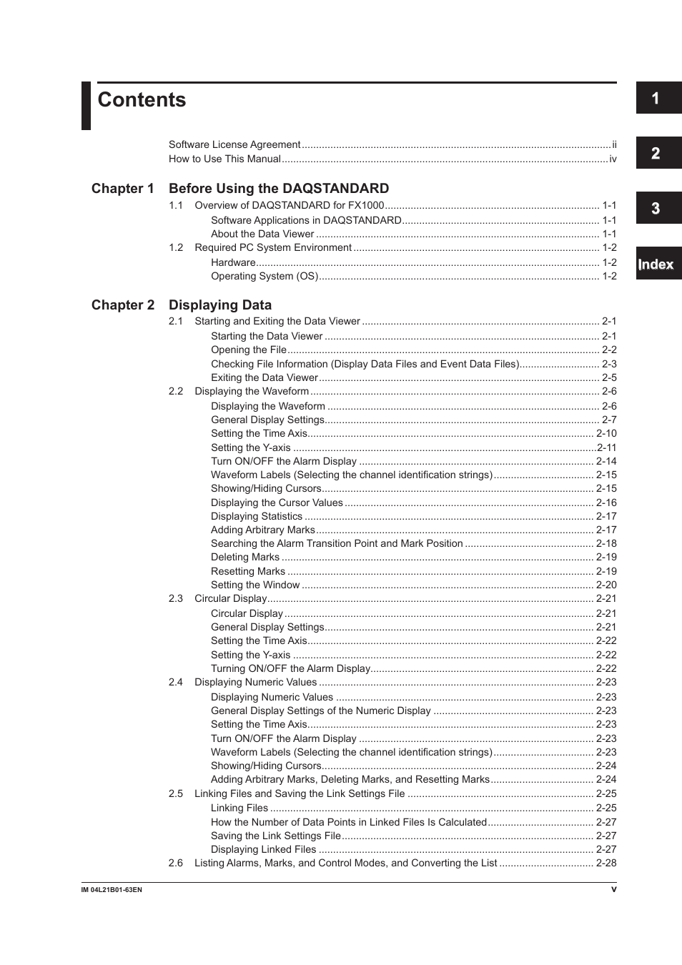 Yokogawa Value Series FX1000 User Manual | Page 6 / 57