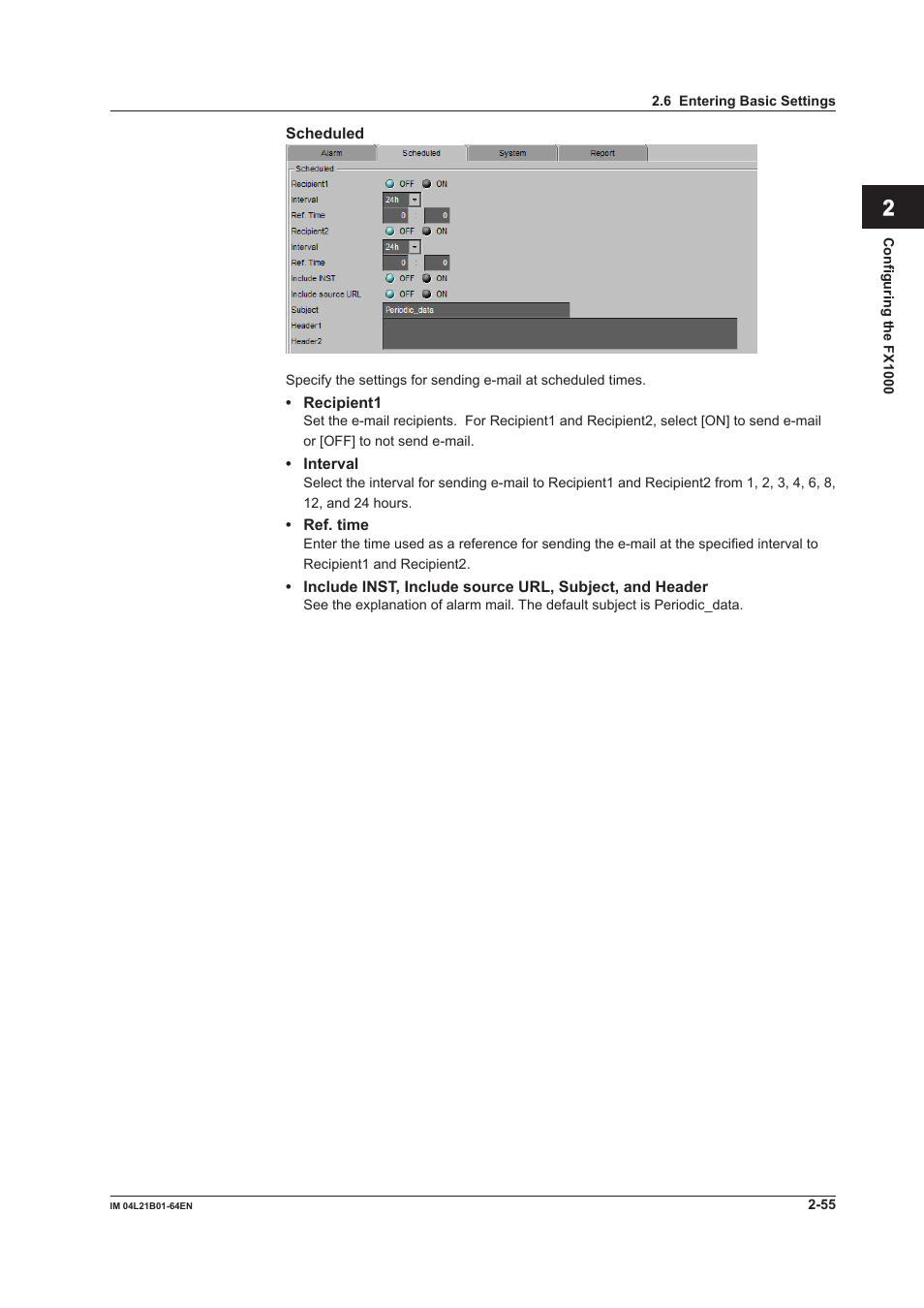 Yokogawa Value Series FX1000 User Manual | Page 68 / 95