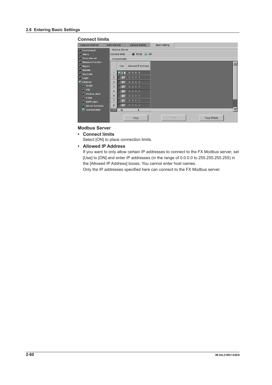 Yokogawa Value Series FX1000 User Manual | Page 73 / 95