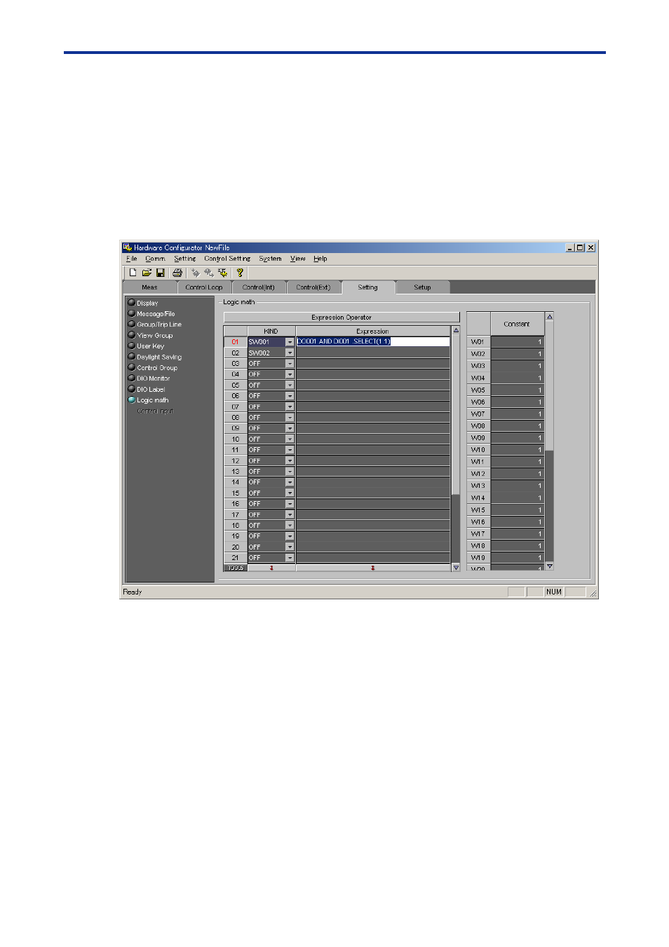 Yokogawa Data Acquisition with PID Control CX2000 User Manual | Page 17 / 17
