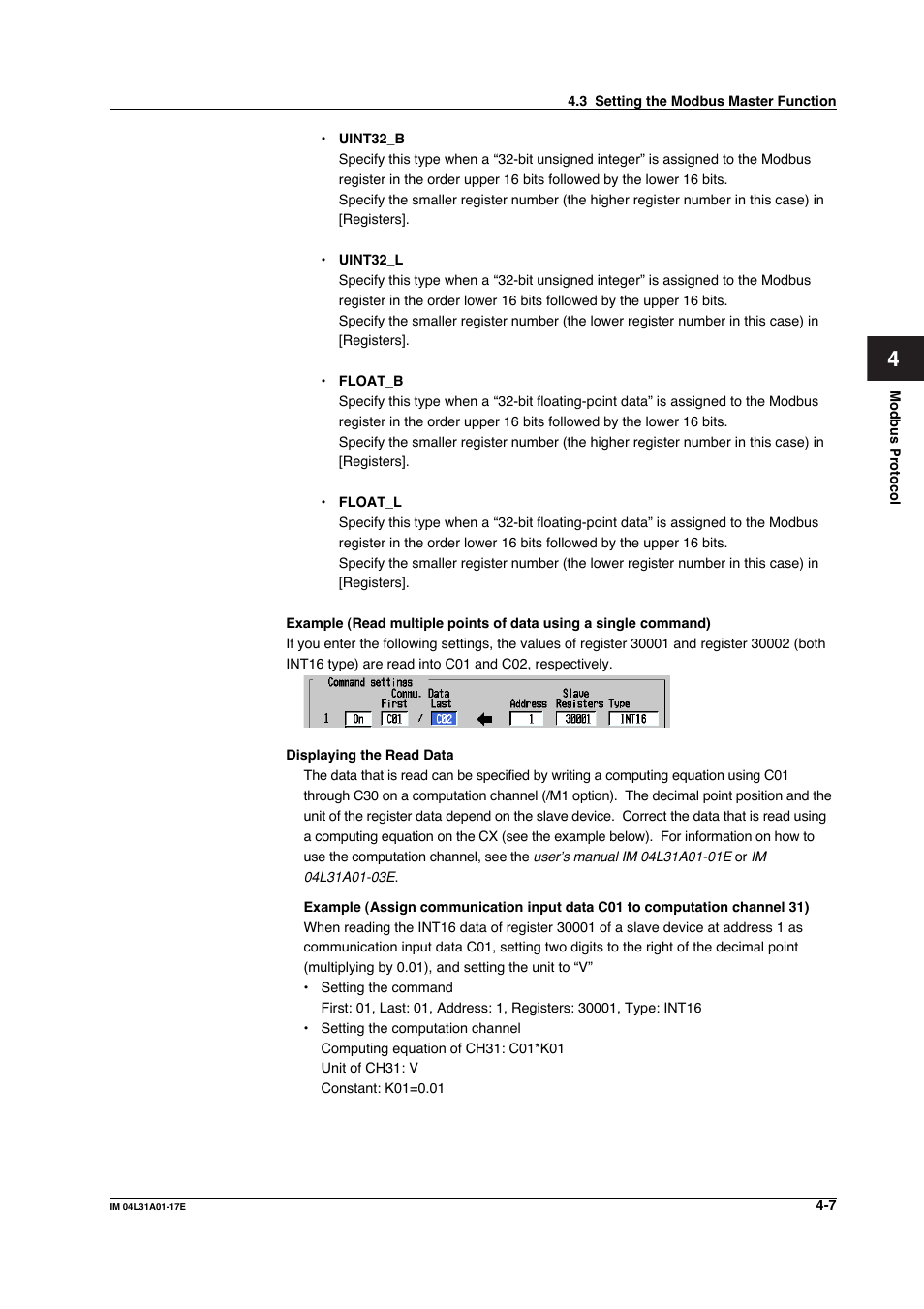 Yokogawa Data Acquisition with PID Control CX2000 User Manual | Page 101 / 321