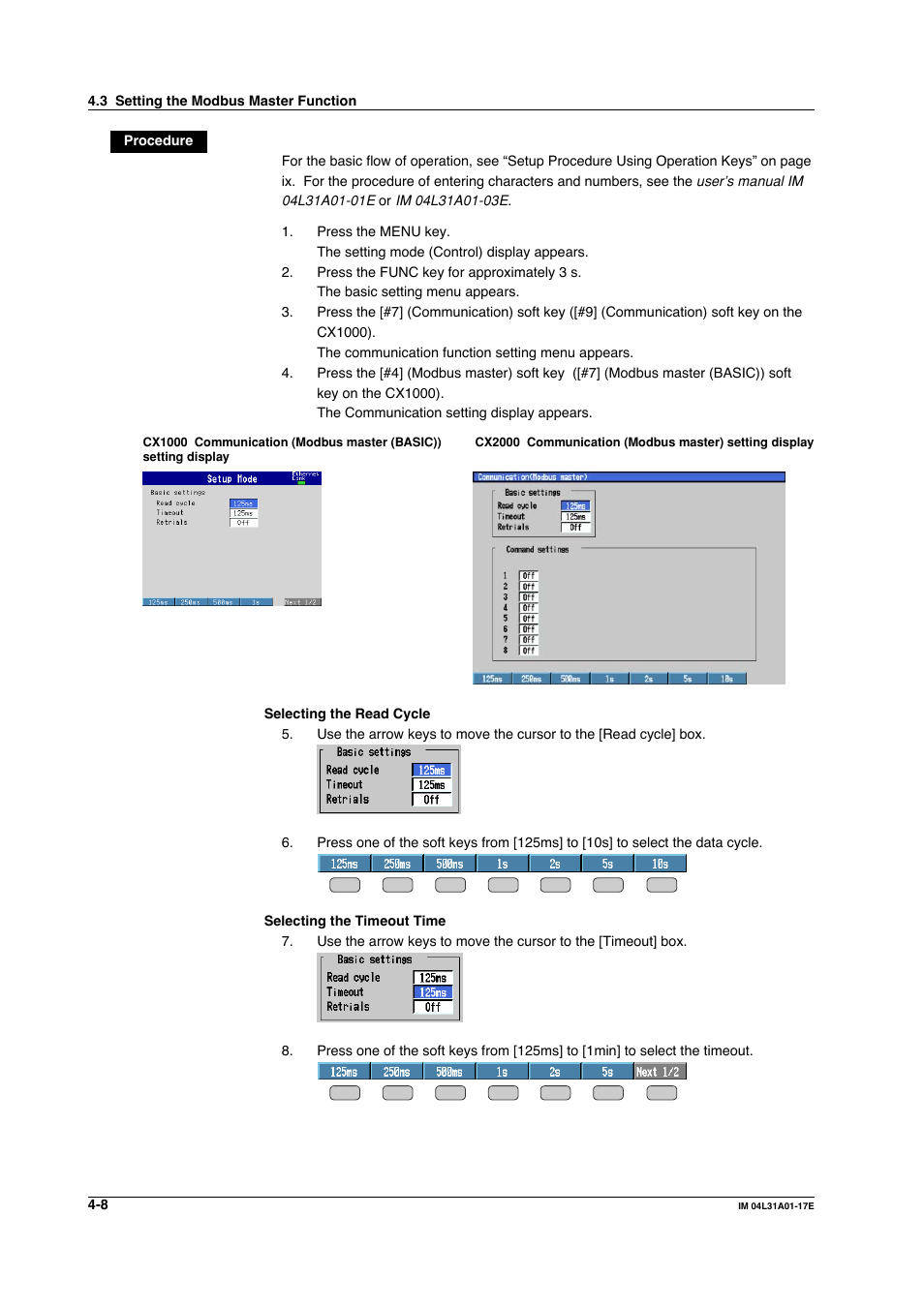 Yokogawa Data Acquisition with PID Control CX2000 User Manual | Page 102 / 321