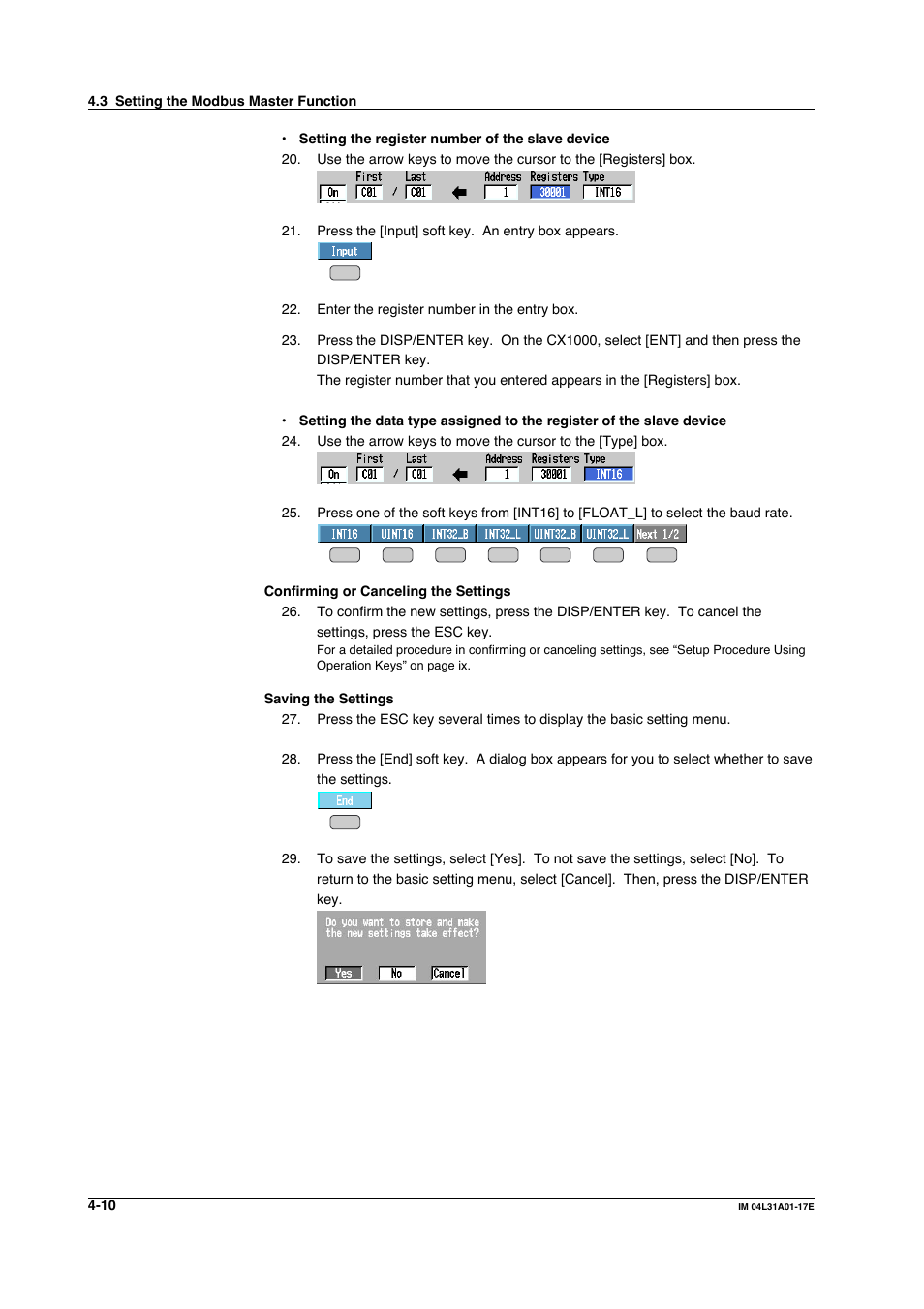 Yokogawa Data Acquisition with PID Control CX2000 User Manual | Page 104 / 321