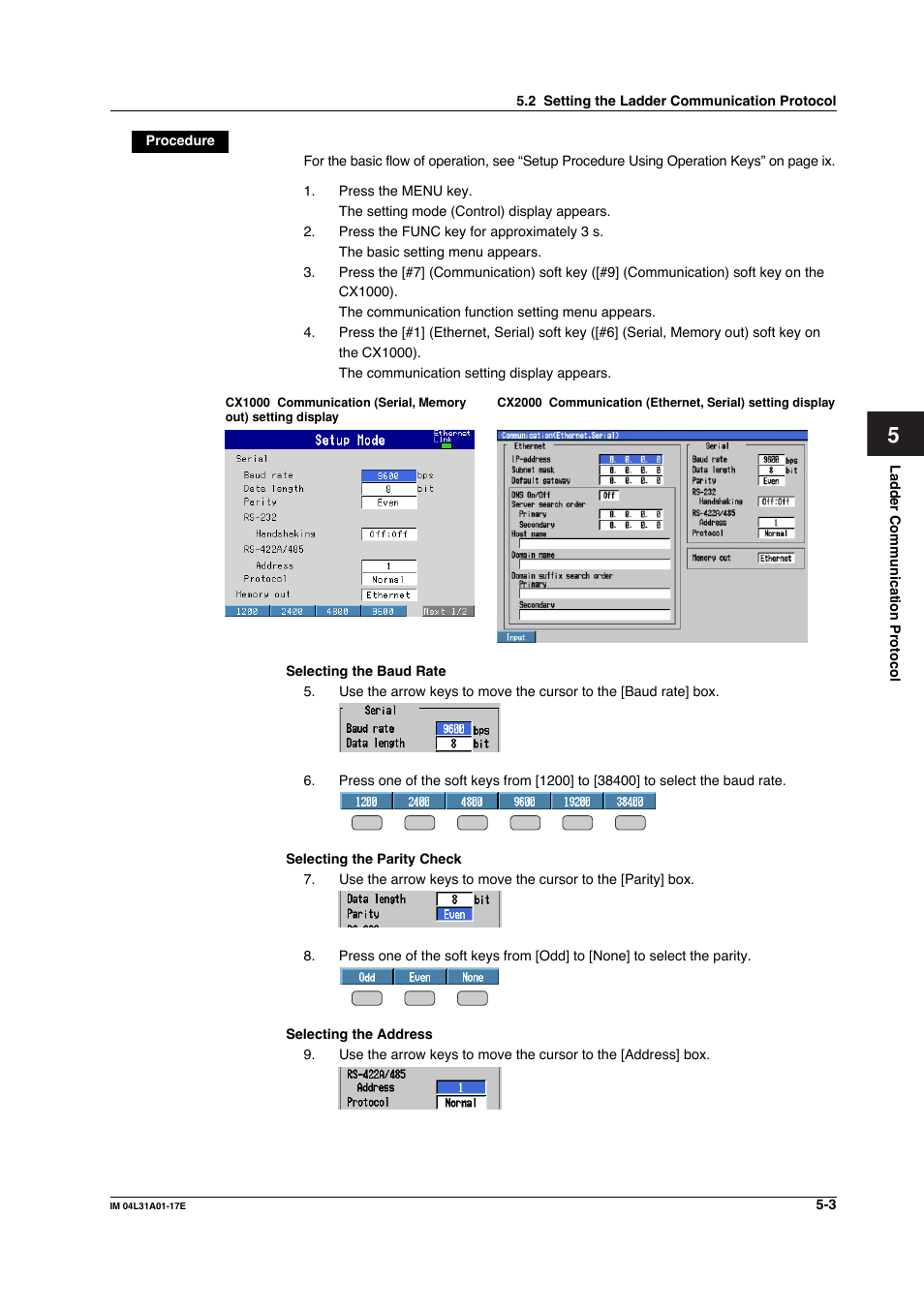 Yokogawa Data Acquisition with PID Control CX2000 User Manual | Page 113 / 321