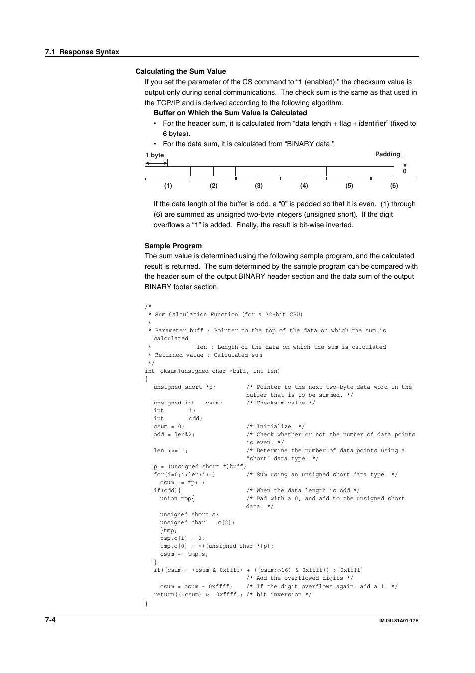Yokogawa Data Acquisition with PID Control CX2000 User Manual | Page 196 / 321