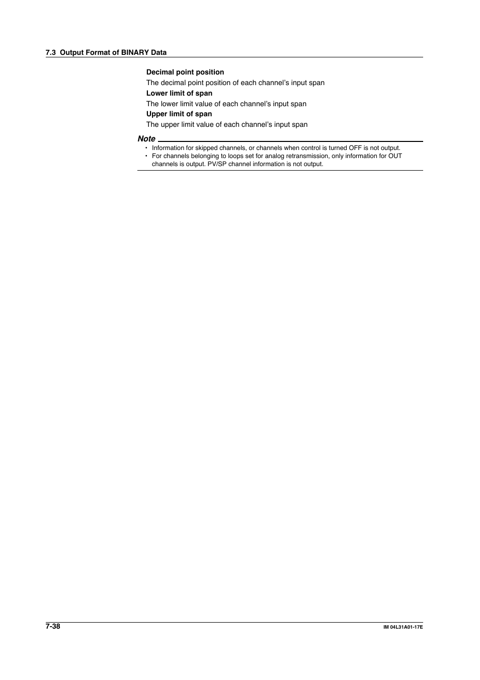 Yokogawa Data Acquisition with PID Control CX2000 User Manual | Page 230 / 321