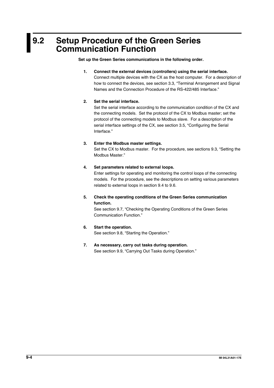 Yokogawa Data Acquisition with PID Control CX2000 User Manual | Page 237 / 321