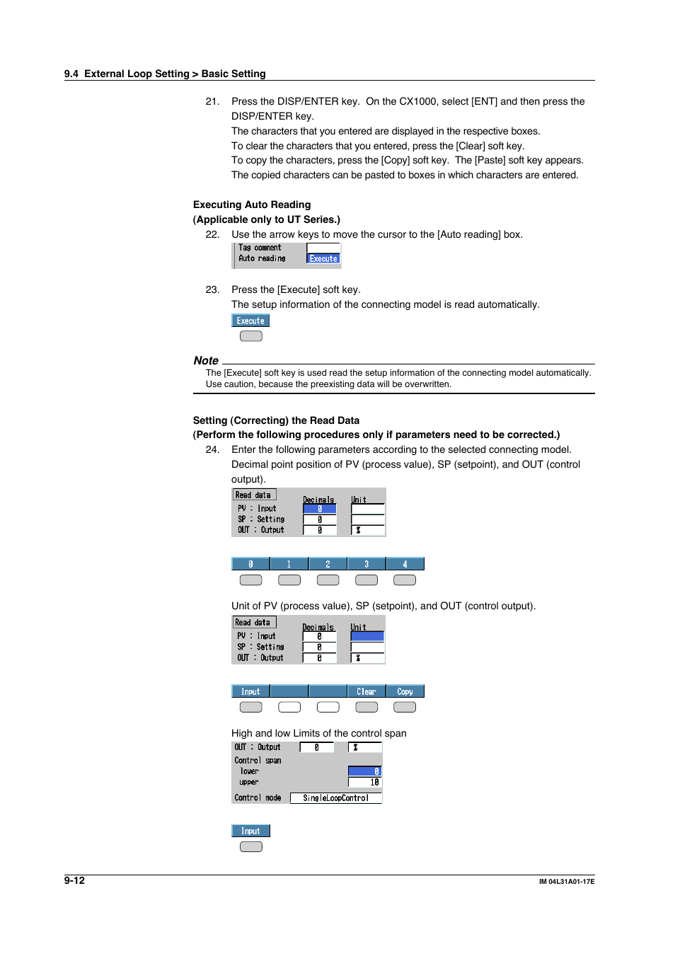 Yokogawa Data Acquisition with PID Control CX2000 User Manual | Page 245 / 321