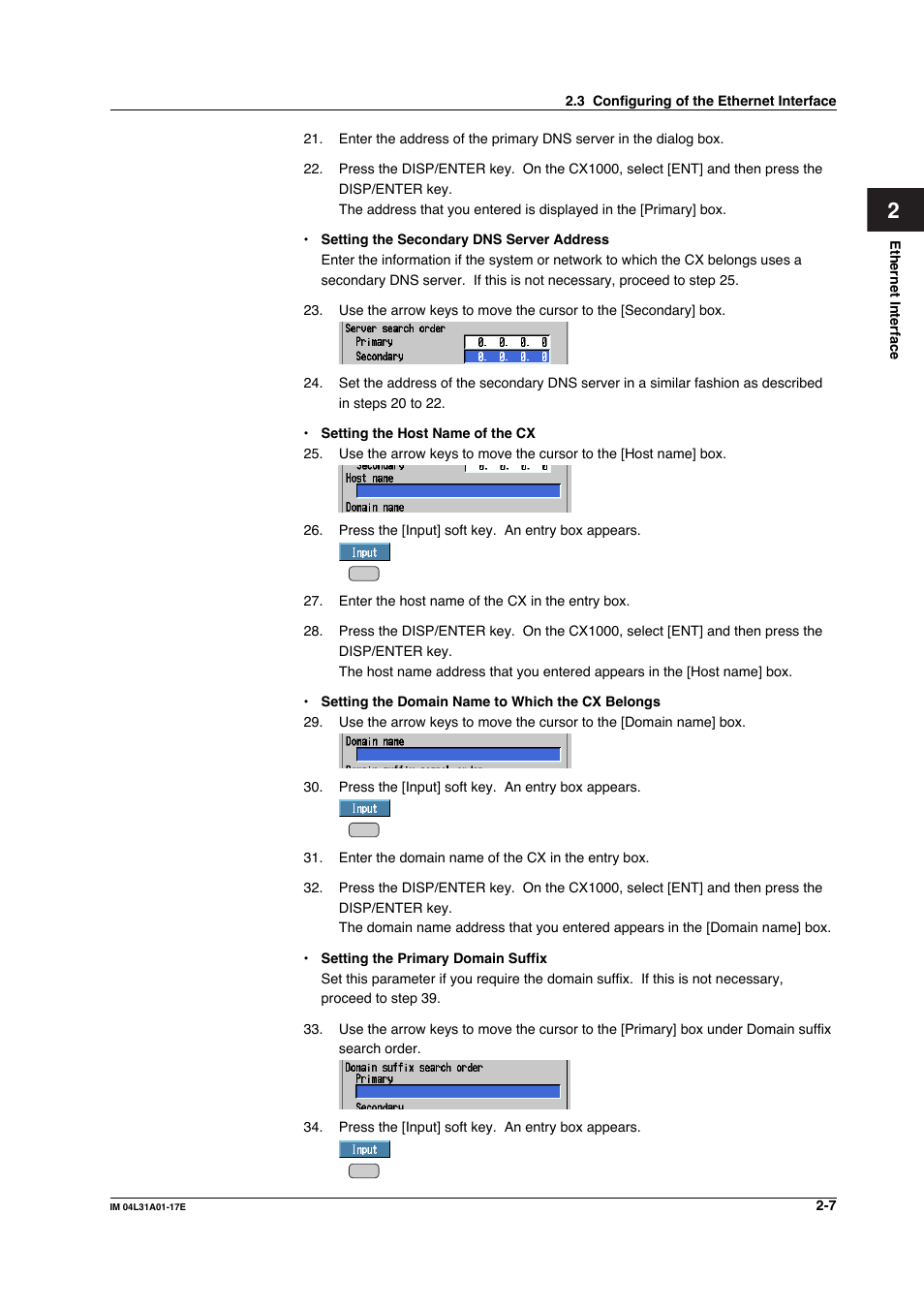 Yokogawa Data Acquisition with PID Control CX2000 User Manual | Page 37 / 321