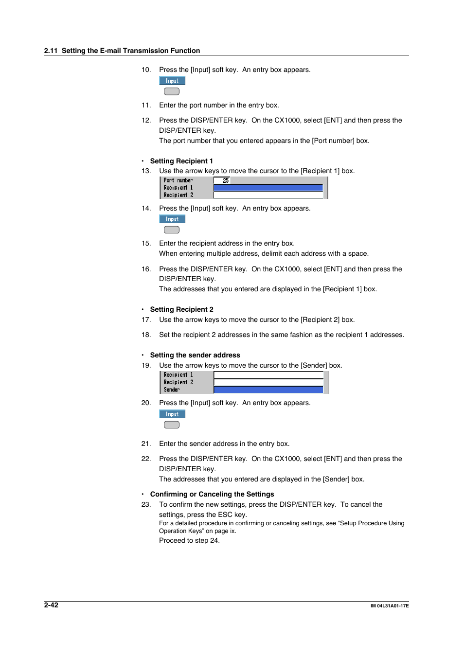 Yokogawa Data Acquisition with PID Control CX2000 User Manual | Page 72 / 321