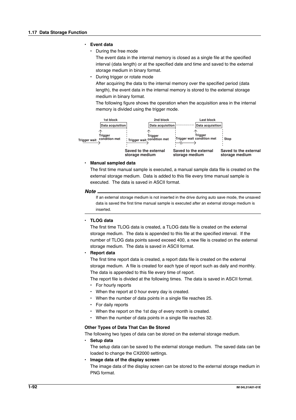 Yokogawa Data Acquisition with PID Control CX2000 User Manual | Page 104 / 427