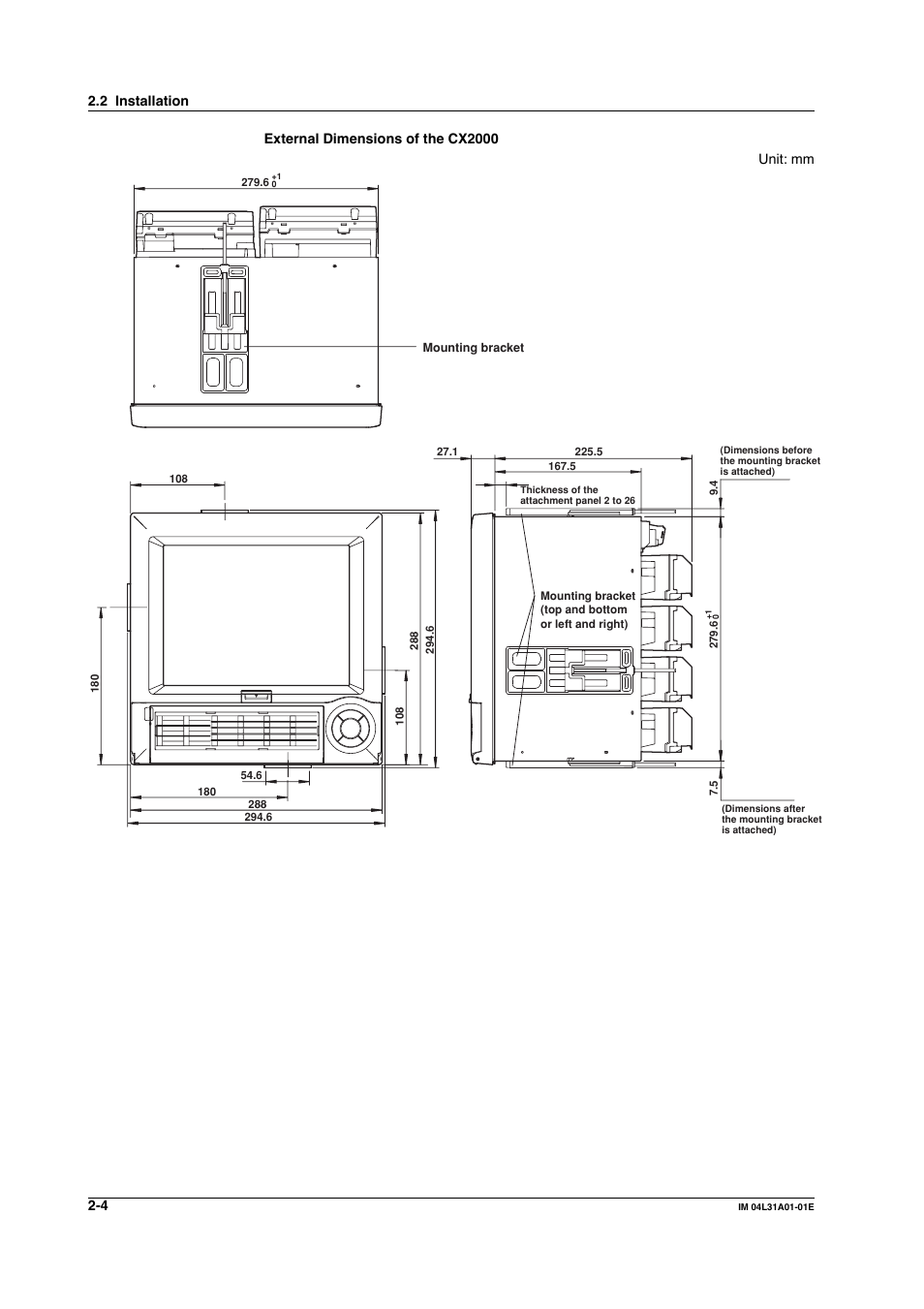 Yokogawa Data Acquisition with PID Control CX2000 User Manual | Page 121 / 427