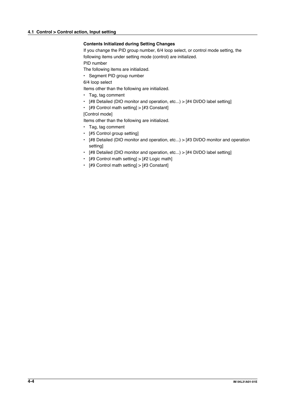 Yokogawa Data Acquisition with PID Control CX2000 User Manual | Page 164 / 427