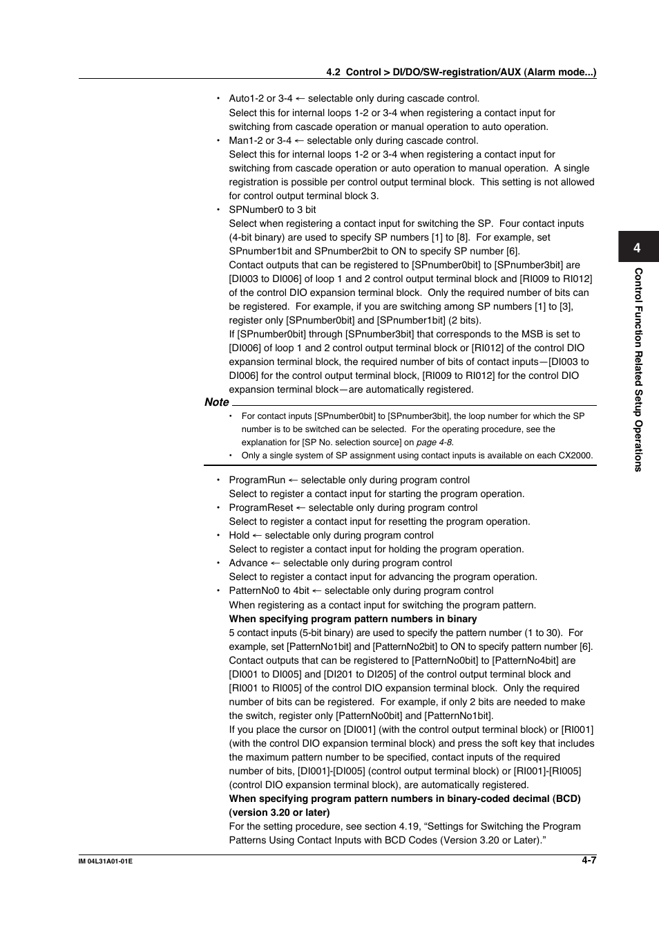 Yokogawa Data Acquisition with PID Control CX2000 User Manual | Page 167 / 427