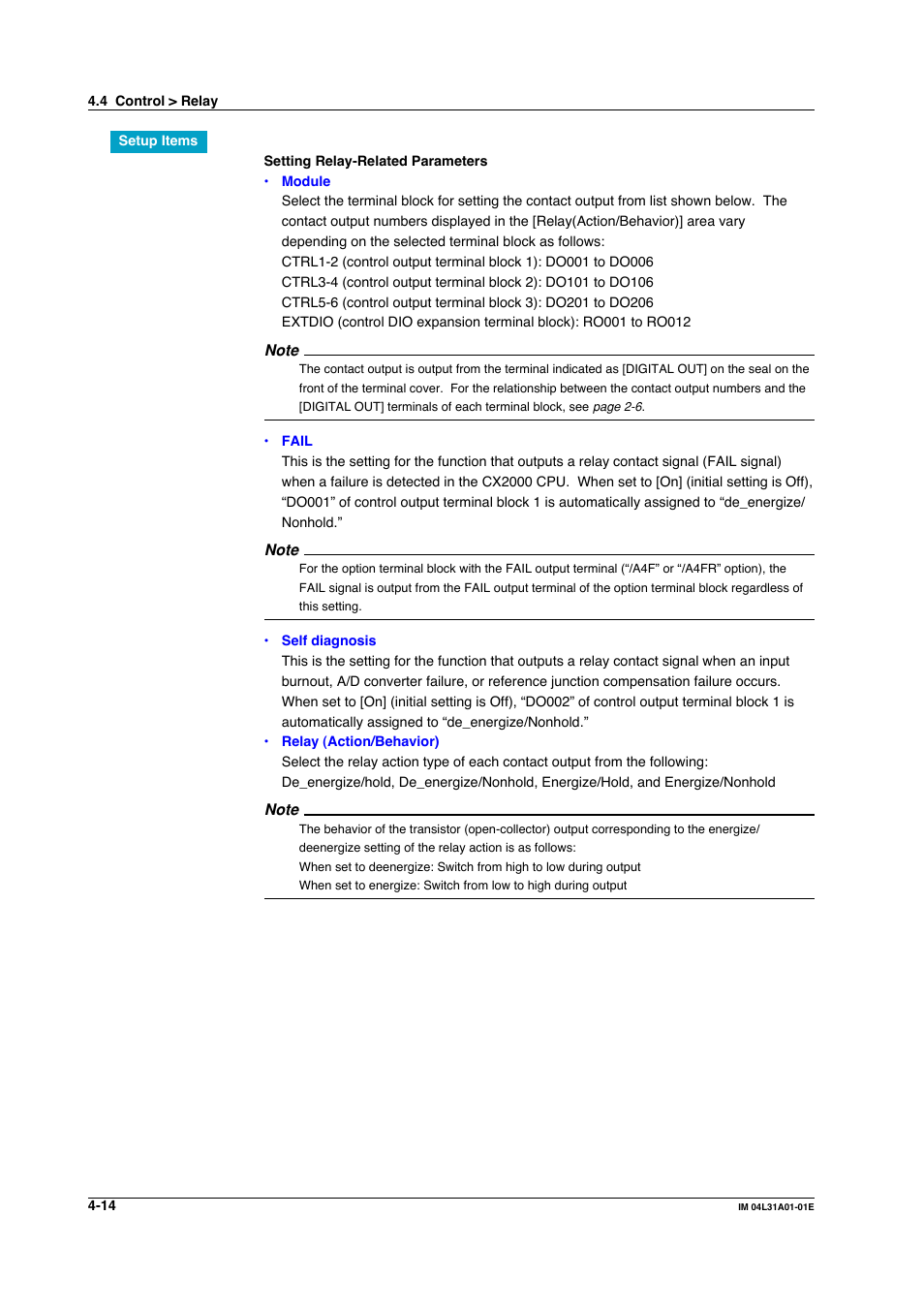 Yokogawa Data Acquisition with PID Control CX2000 User Manual | Page 174 / 427