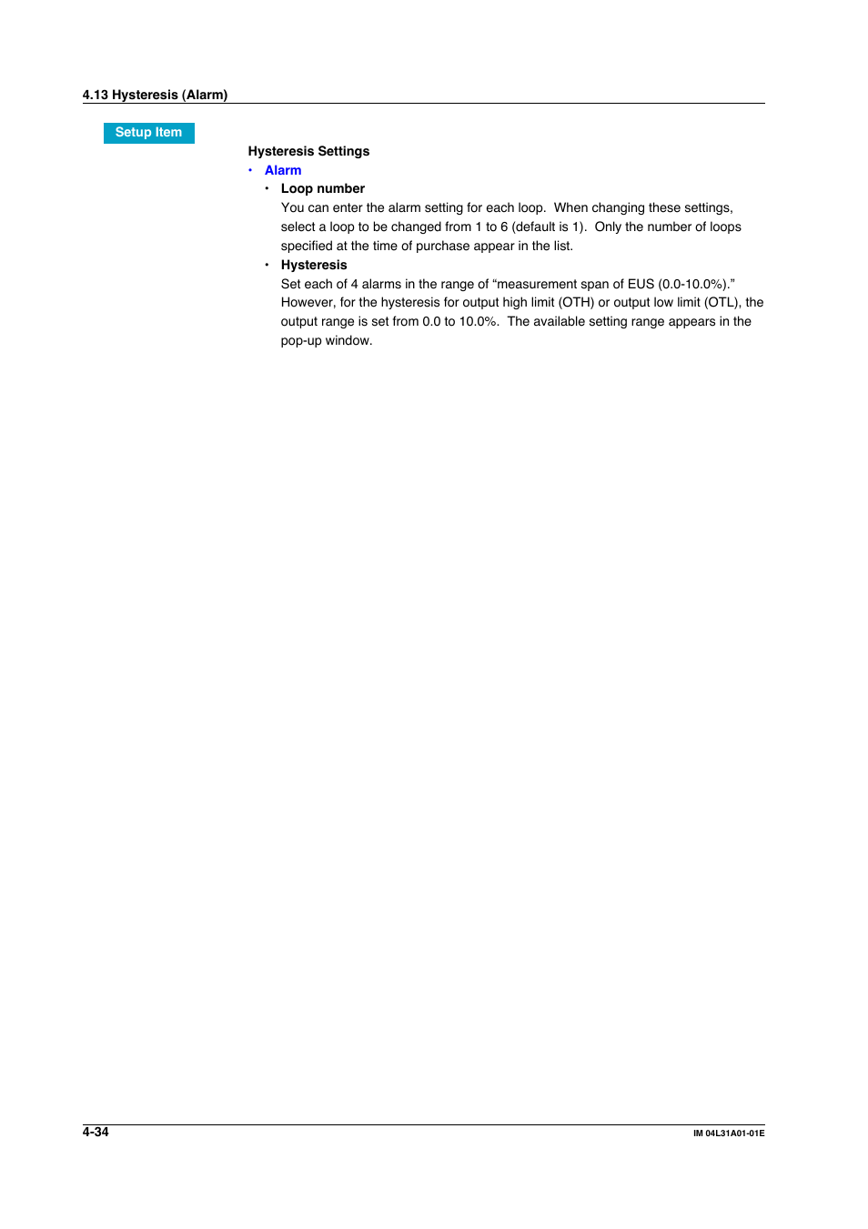 Yokogawa Data Acquisition with PID Control CX2000 User Manual | Page 194 / 427