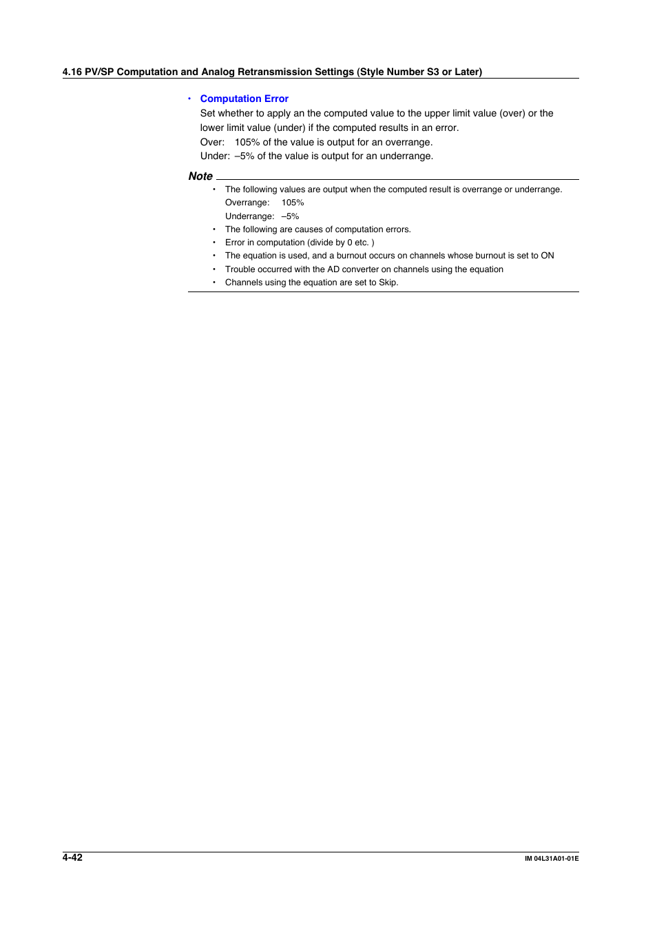 Yokogawa Data Acquisition with PID Control CX2000 User Manual | Page 202 / 427