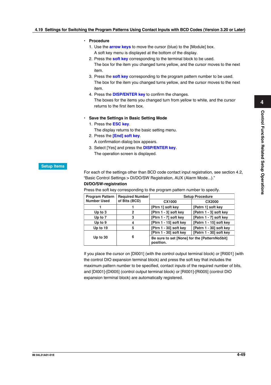 Yokogawa Data Acquisition with PID Control CX2000 User Manual | Page 209 / 427