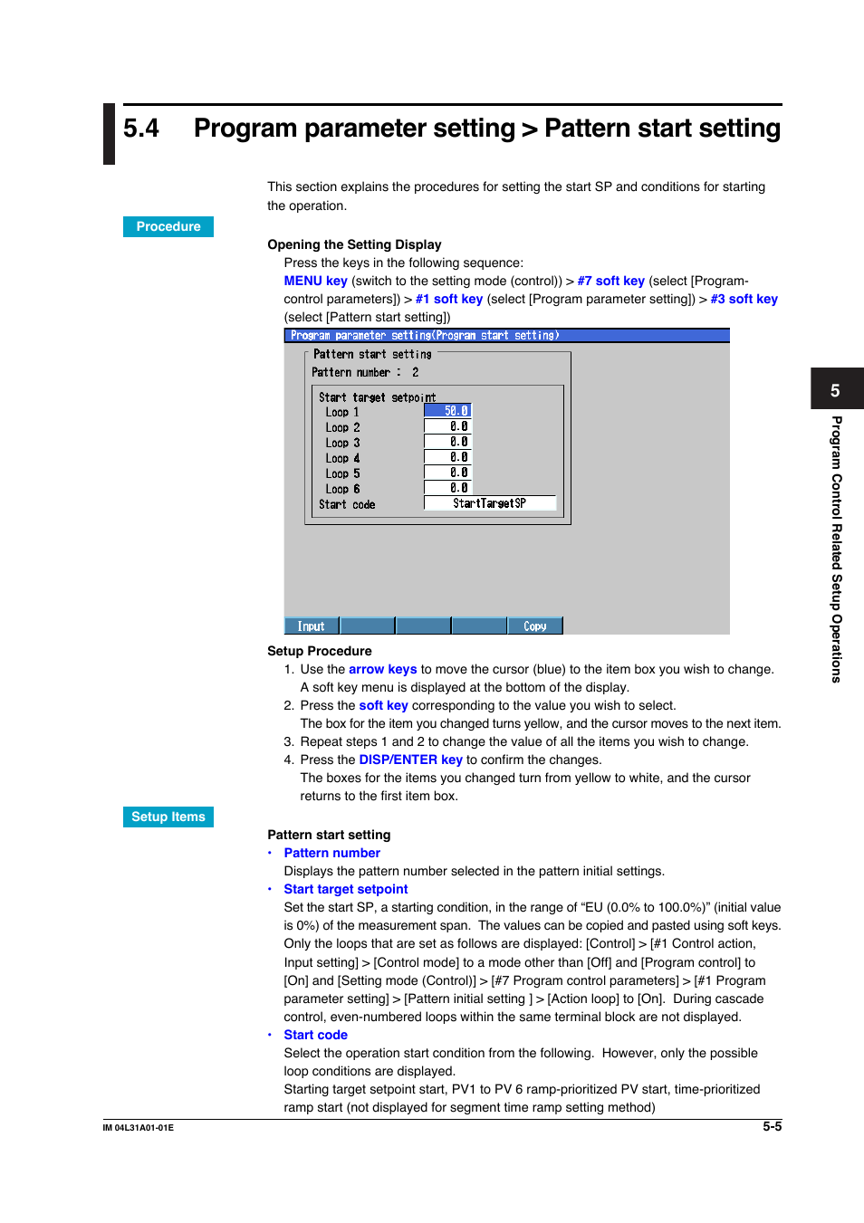 Yokogawa Data Acquisition with PID Control CX2000 User Manual | Page 214 / 427