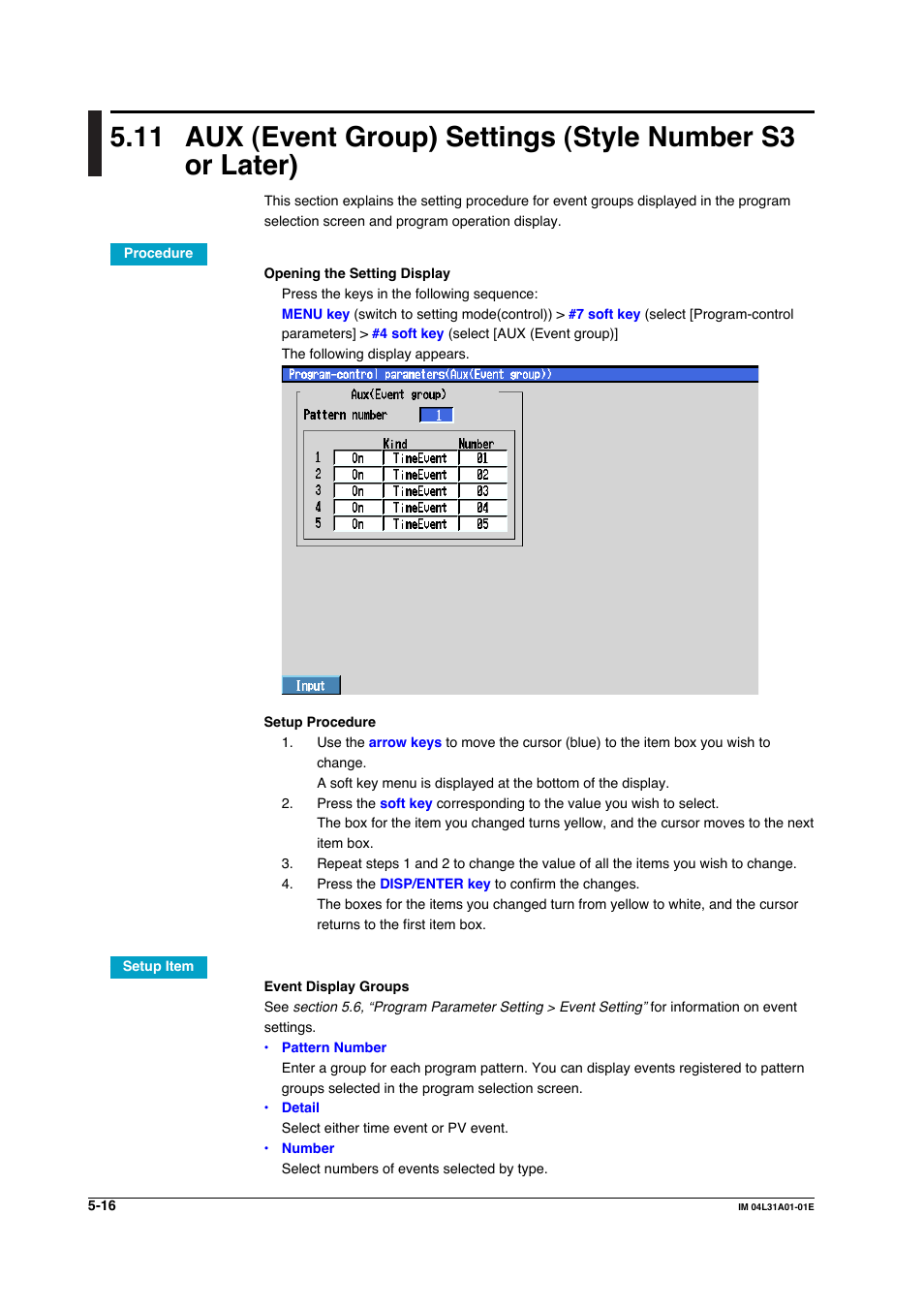 Yokogawa Data Acquisition with PID Control CX2000 User Manual | Page 225 / 427