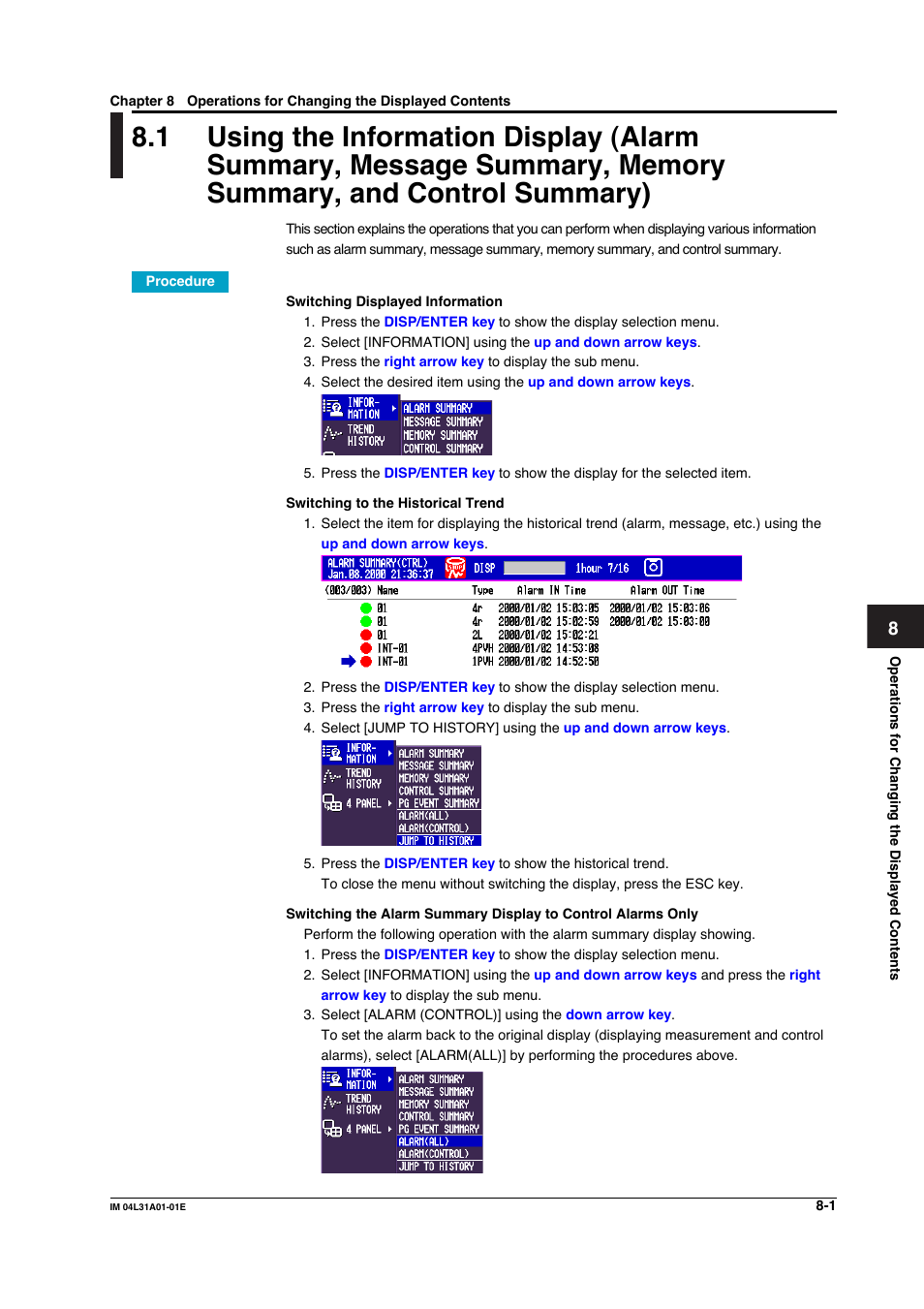 Yokogawa Data Acquisition with PID Control CX2000 User Manual | Page 258 / 427