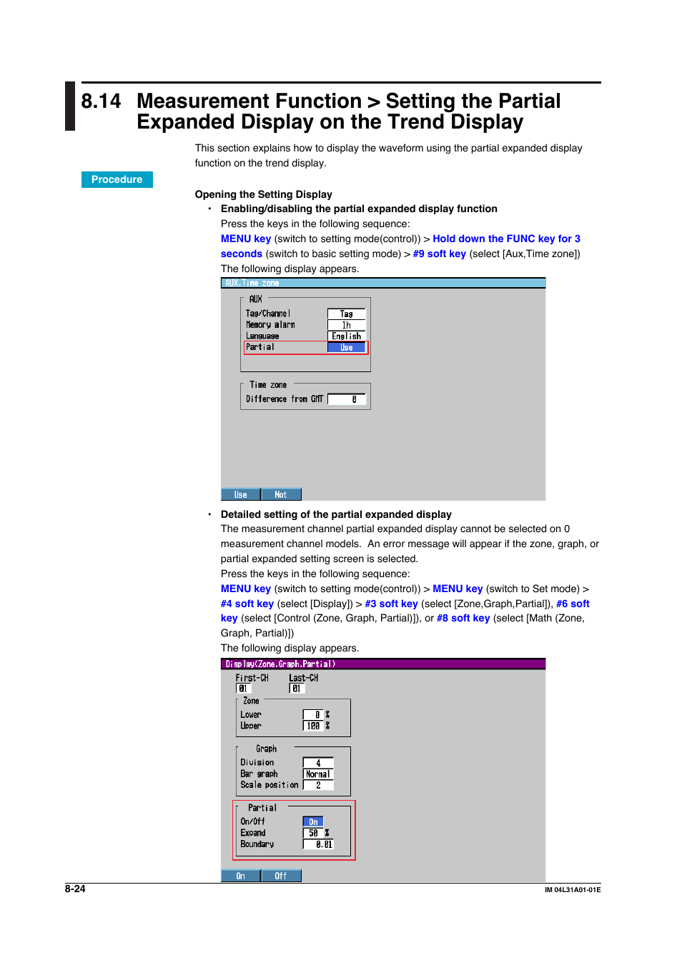 Yokogawa Data Acquisition with PID Control CX2000 User Manual | Page 281 / 427