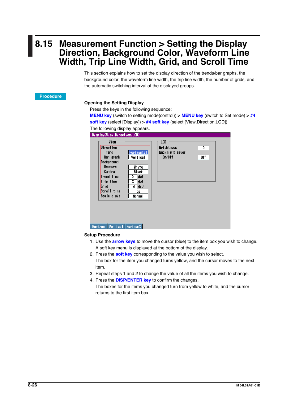 Yokogawa Data Acquisition with PID Control CX2000 User Manual | Page 283 / 427