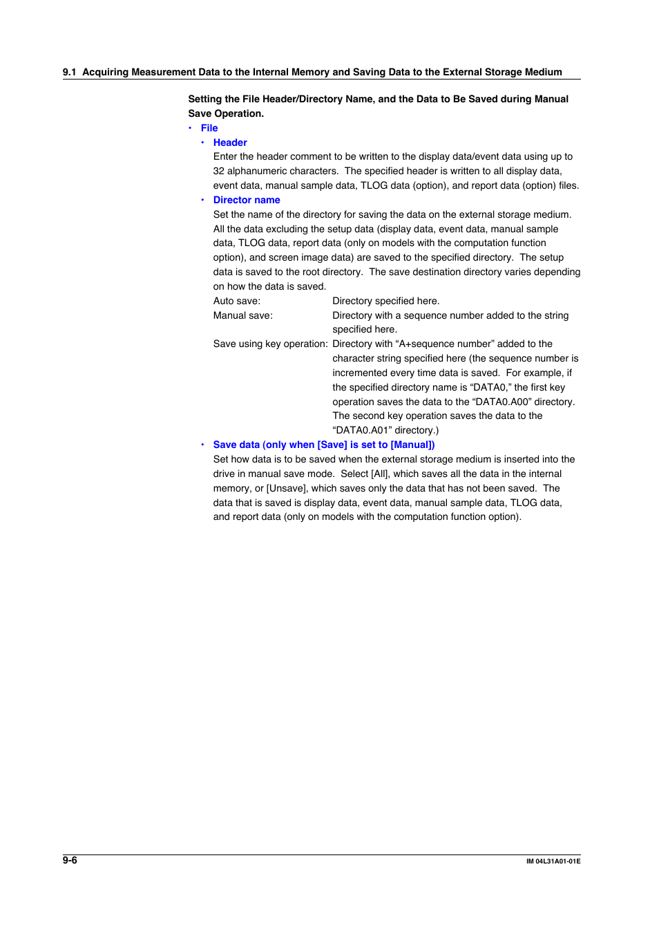 Yokogawa Data Acquisition with PID Control CX2000 User Manual | Page 290 / 427