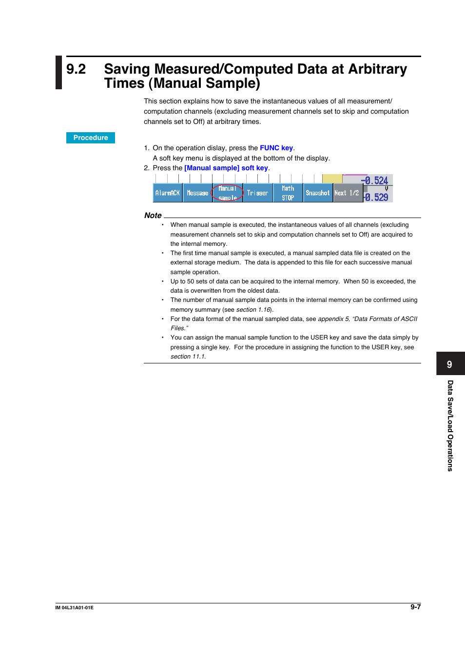 Yokogawa Data Acquisition with PID Control CX2000 User Manual | Page 291 / 427