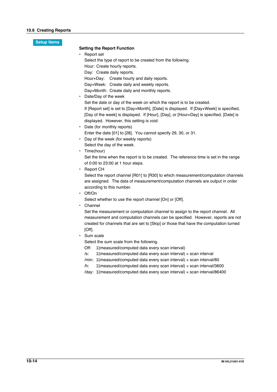 Yokogawa Data Acquisition with PID Control CX2000 User Manual | Page 313 / 427