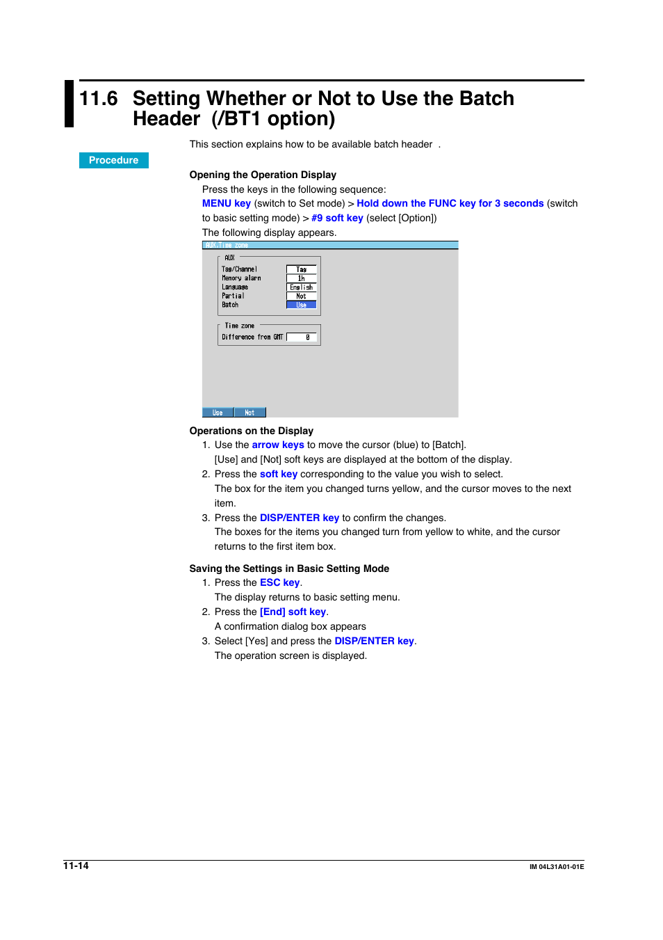 Yokogawa Data Acquisition with PID Control CX2000 User Manual | Page 328 / 427