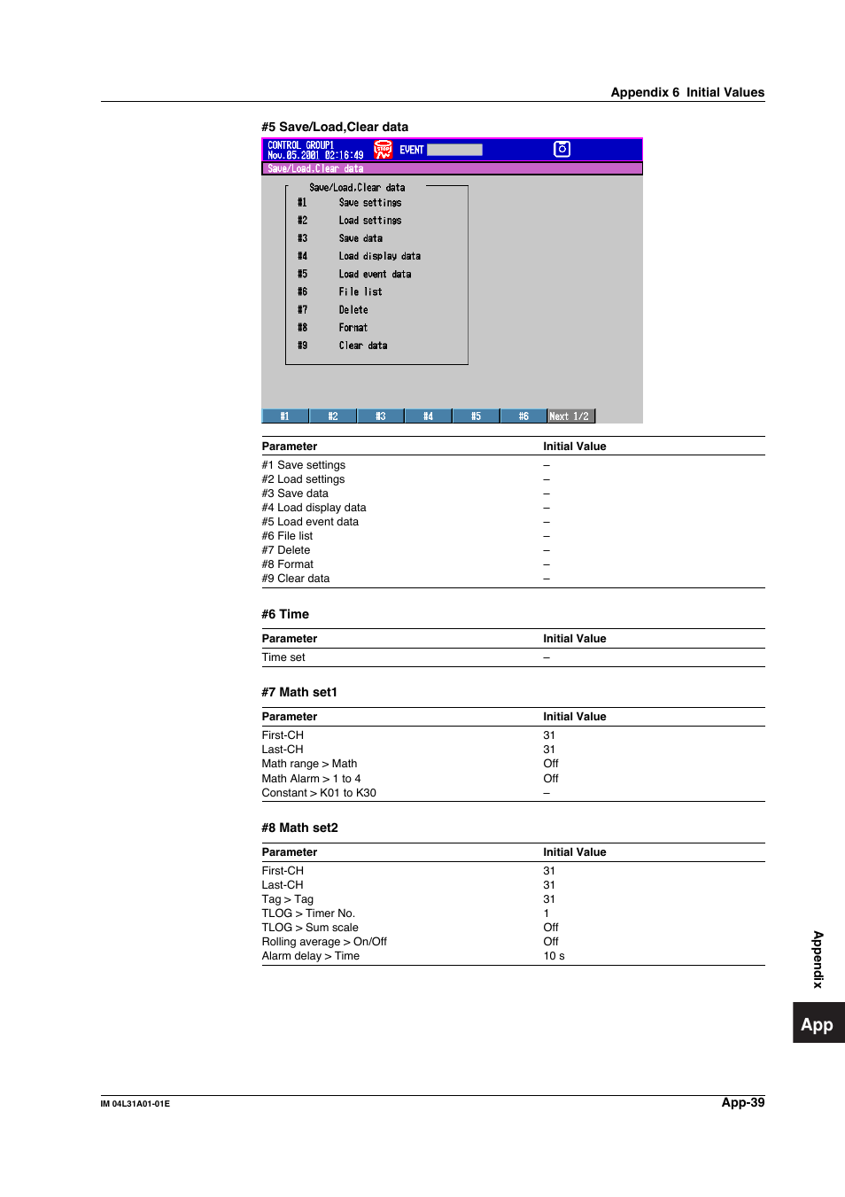 Yokogawa Data Acquisition with PID Control CX2000 User Manual | Page 408 / 427