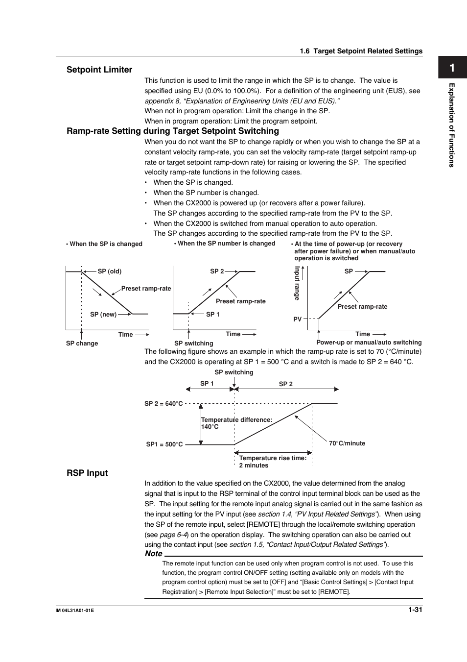 Yokogawa Data Acquisition with PID Control CX2000 User Manual | Page 43 / 427