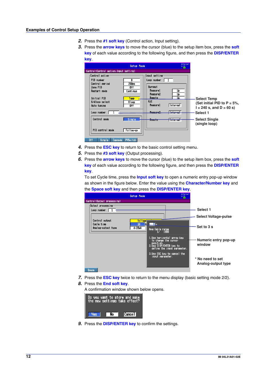 Yokogawa Data Acquisition with PID Control CX2000 User Manual | Page 12 / 59