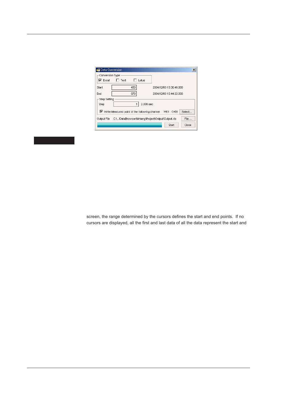 Yokogawa DAQWORX User Manual | Page 60 / 68
