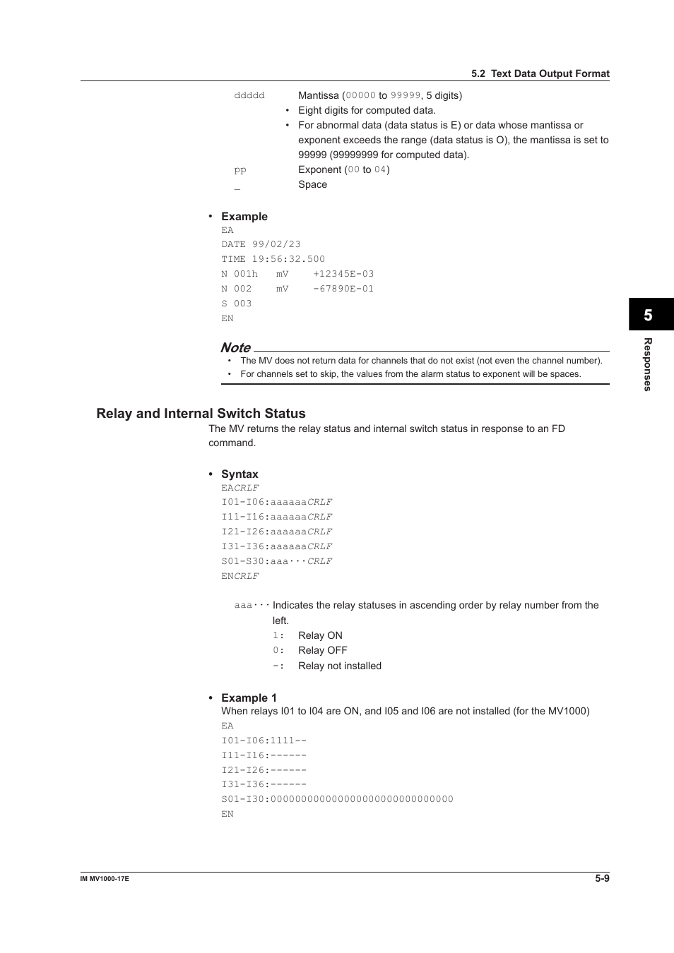 Yokogawa Button Operated MV2000 User Manual | Page 128 / 178