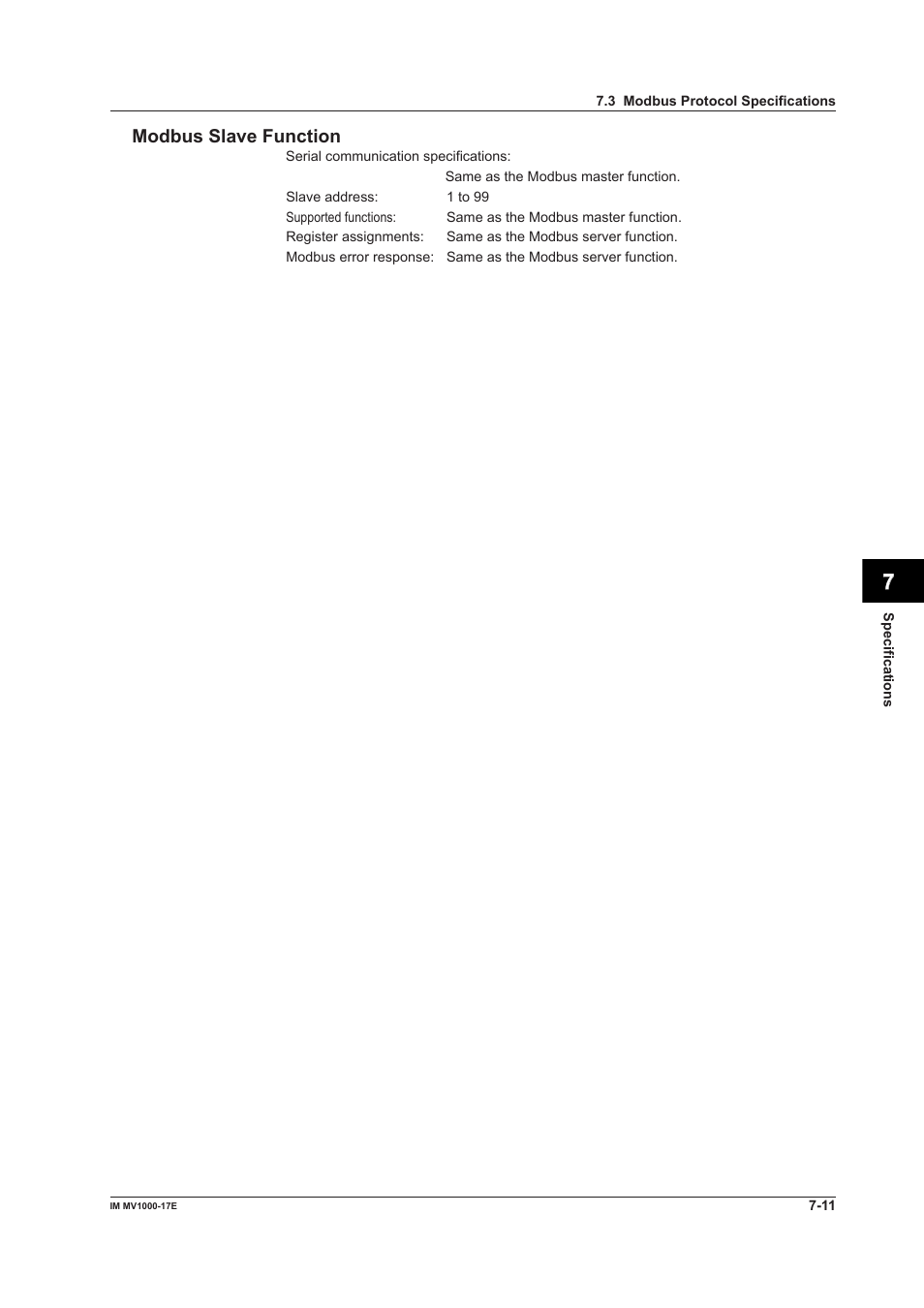 Yokogawa Button Operated MV2000 User Manual | Page 165 / 178