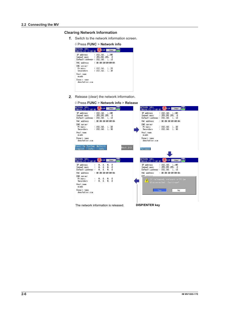 Yokogawa Button Operated MV2000 User Manual | Page 21 / 178