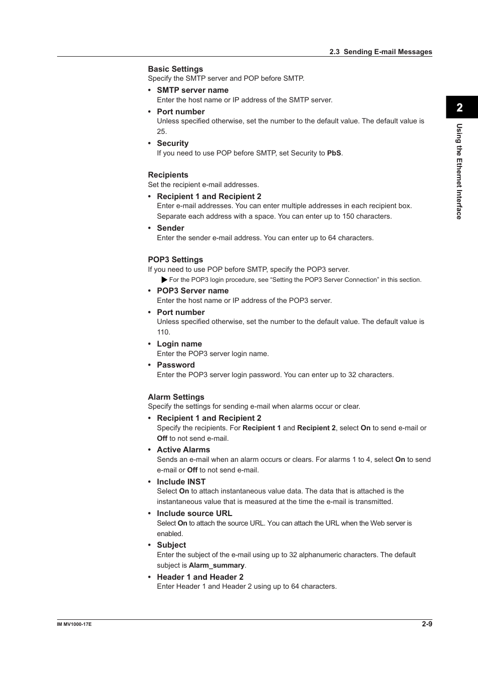 App index | Yokogawa Button Operated MV2000 User Manual | Page 24 / 178