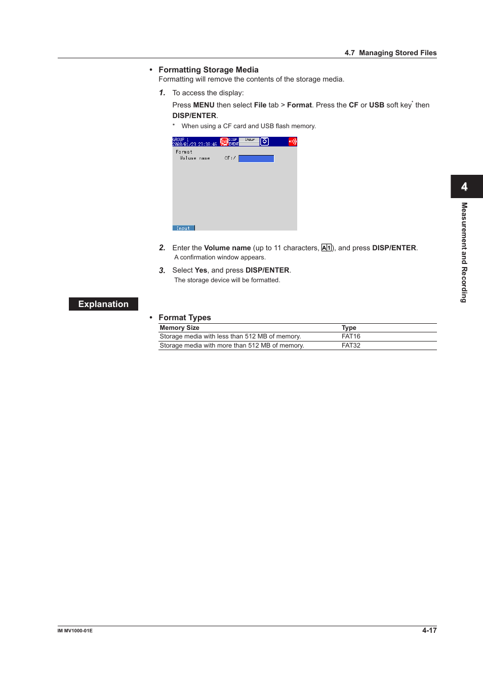 Yokogawa Button Operated MV2000 User Manual | Page 117 / 310